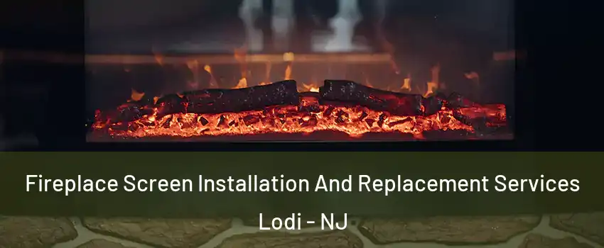  Fireplace Screen Installation And Replacement Services Lodi - NJ