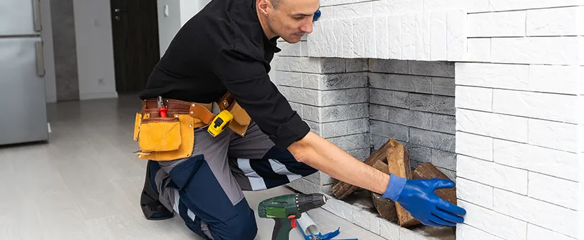 Fireplace Damaged Damper Frame Repair Services in Lodi, New Jersey